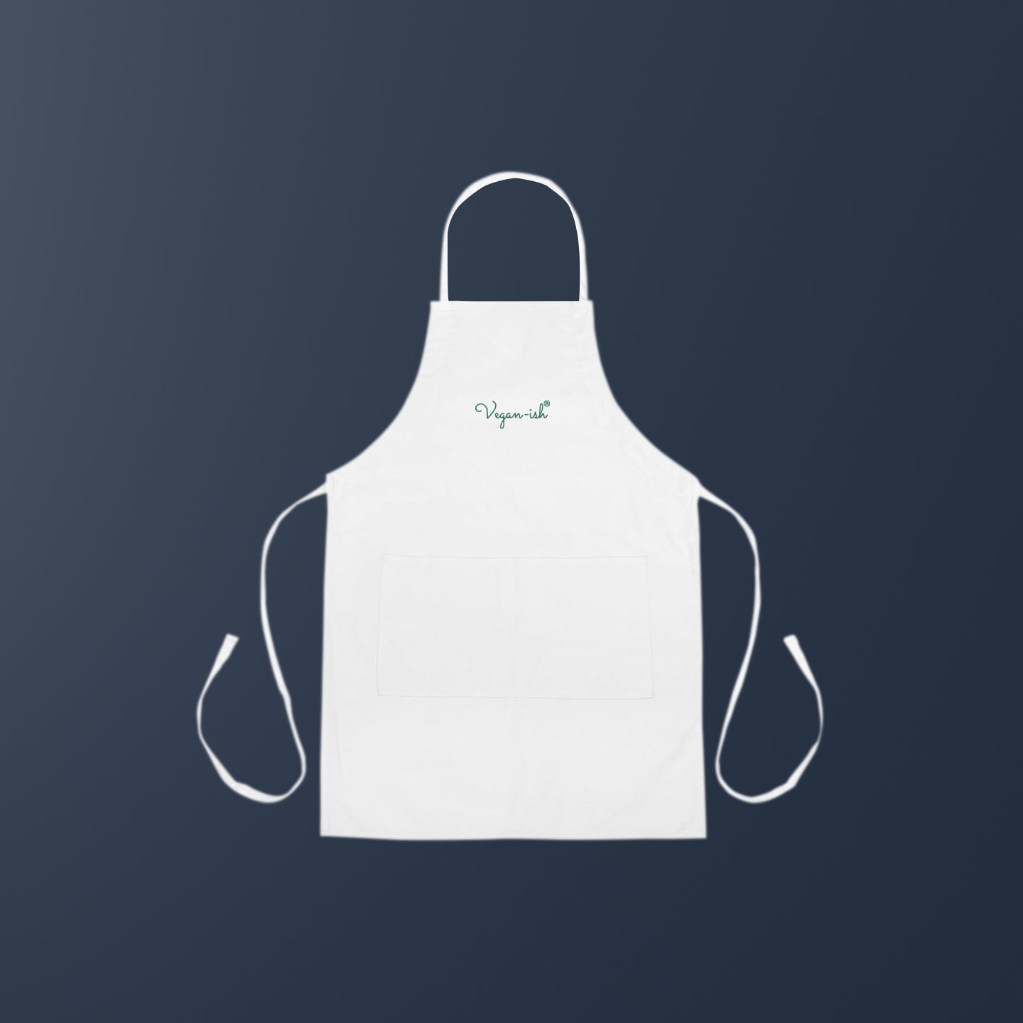 white apron