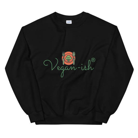Vegan-ish® Long Sleeve Unisex Sweatshirt